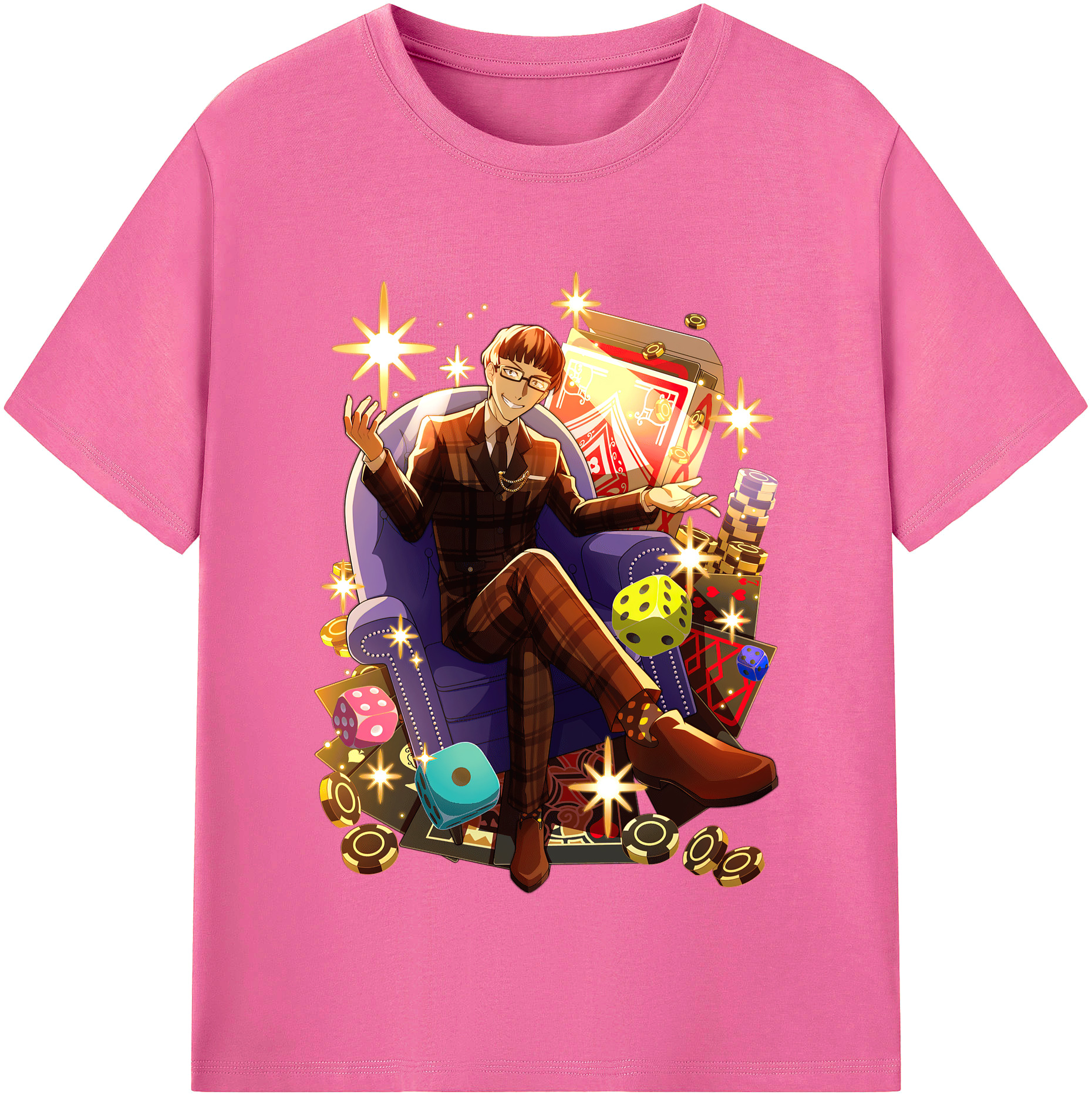 （画像用） 文豪ストレイドッグス Bungo Stray Dogs レディースカジュアルプリントTシャツ（綿100％）